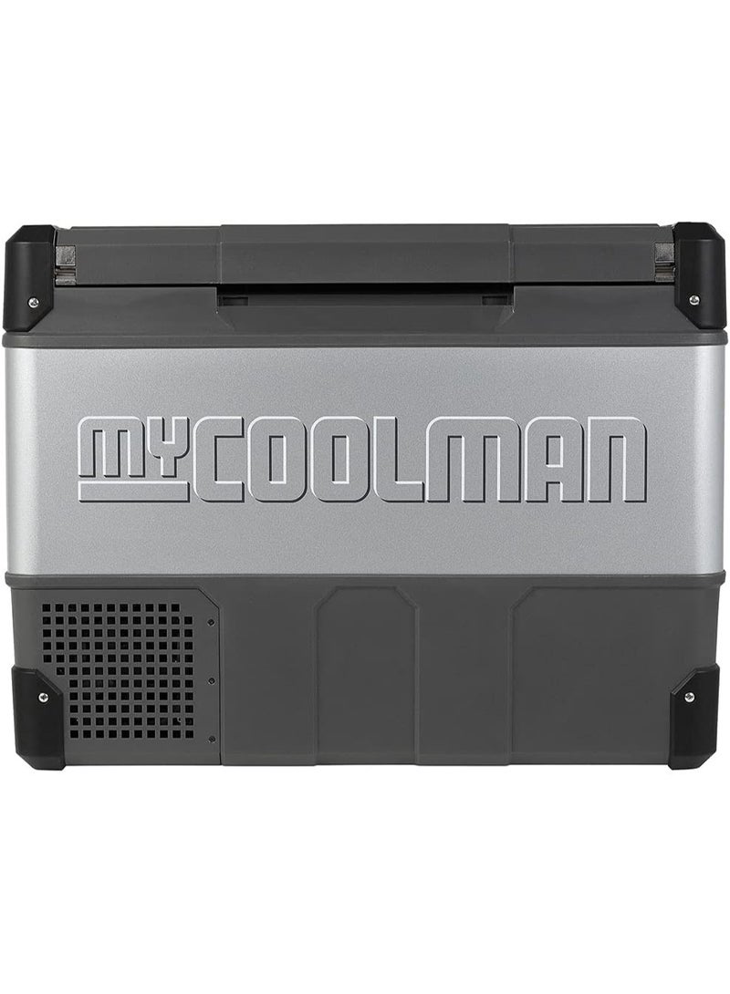 myCOOLMAN 69 “The Traveller” – 69 Liter Dual Zone Portable Fridge & Freezer, 12/24V DC & 240V AC, Bluetooth App Control, Battery Protection & Low Profile Design, USB Port, -22 °C to +10 °C Cooling - Image 3